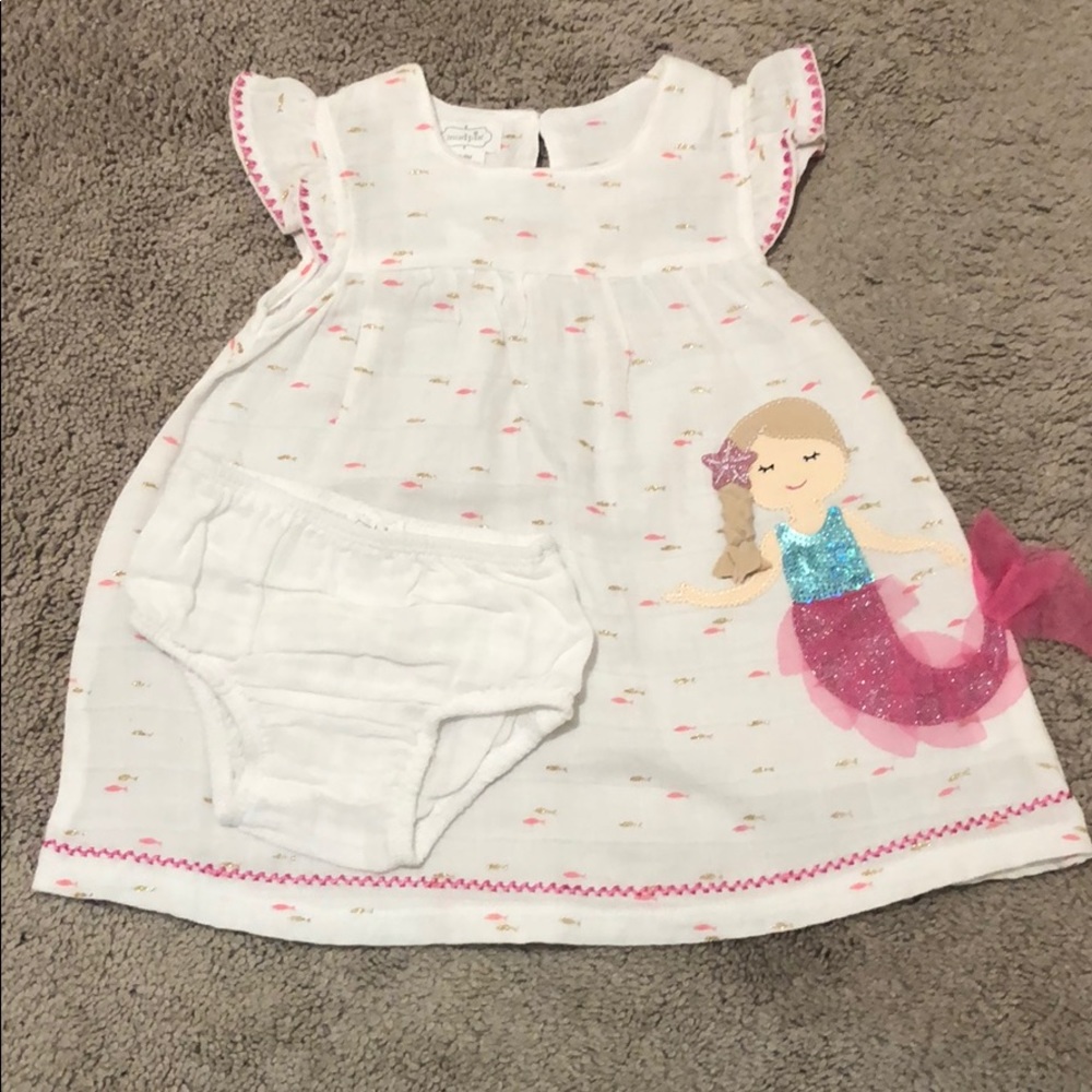 Mudpie Baby Mermaid Dress